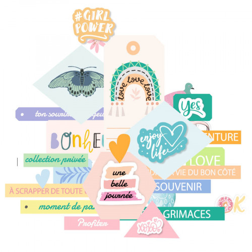 Rainbow Die Cuts