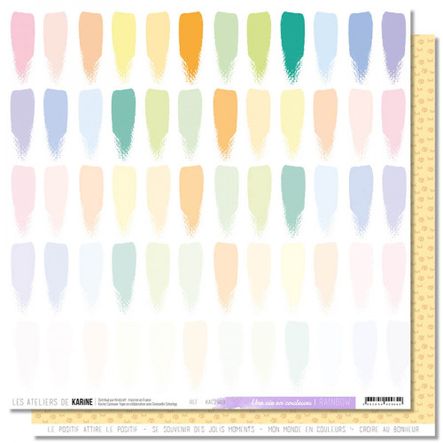 Rainbow Papier imprimé #3