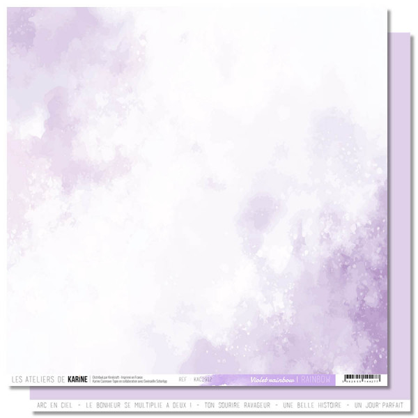 Rainbow Back to Basics #12 Violet