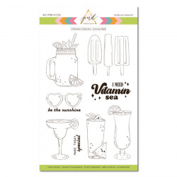 Tampons Transparents Cocktails 8 pcs