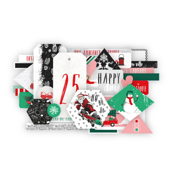 Christmas Street Die Cuts