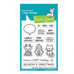 Tampons transparents Les créatures des vacances 15 pcs