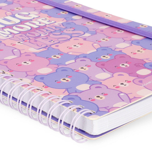 Carnet de notes à spirales Ligné Large Teddy Bear - Legami