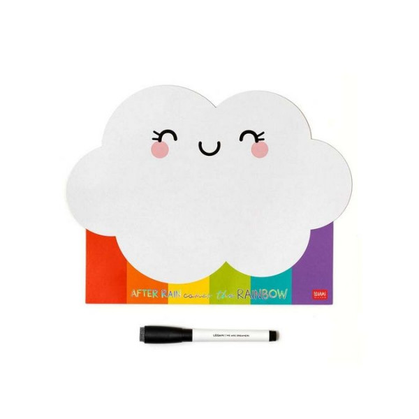 Tableau Magnétique 35 x 28.5 cm Arc-en-ciel - Legami