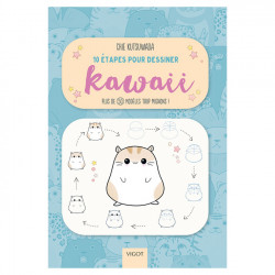 Livre 10 étapes pour dessiner Kawaii - Éditions Vigot