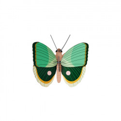 Décoration murale 3D Fern Striped Butterfly - Studio ROOF