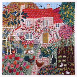 Puzzle 1000 Pièces English Cottage - Eeboo