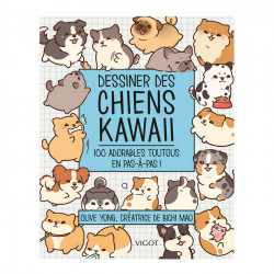 Livre Dessiner des chiens kawaii - Éditions Vigot