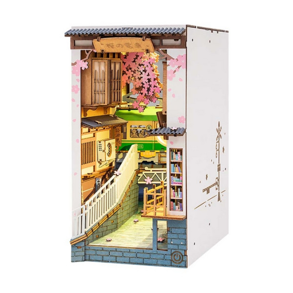 Maquette Book Nook Sakura Densya - Rolife