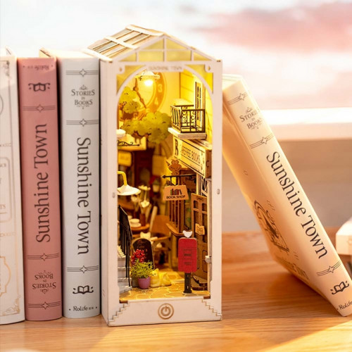 Maquette Book Nook Sunshine Town - Rolife