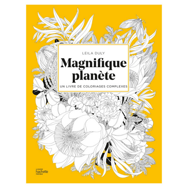 Livre de coloriage Magnifique planète - Hachette