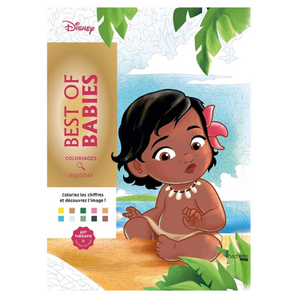 Coloriages mystères Disney Best of Babies - Hachette