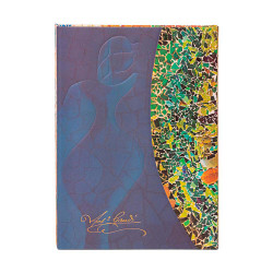Carnet rigide 18 x 12 cm 144 p Ligné Gaudi, Le soleil - Paperblanks