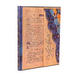 Carnet rigide 23 x 18 cm 144 p Uni Gaudi, Le Manuscrit de Reus - Paperblanks