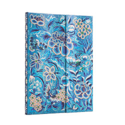 Carnet rigide 18 x 12,5 cm 144 p Ligné Saule bleu - Paperblanks