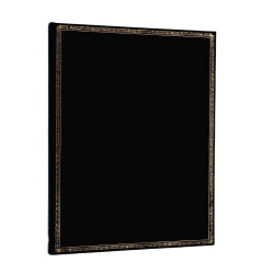 Carnet rigide 23 x 17,5 cm 144 p Ligné Black edition - Paperblanks