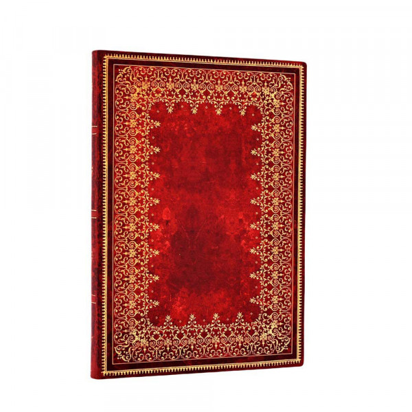 Carnet souple 17,5 x 12 cm 176 p Ligné Feuille d'or - Paperblanks