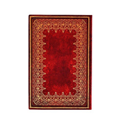 Carnet souple 14 x 9 cm 208 p Ligné Feuille d'or - Paperblanks
