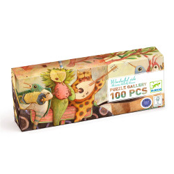 Puzzle Gallery Wonderful ride 100 pièces - Djeco