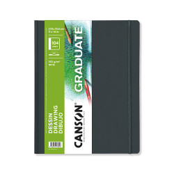 Carnet à dessin 27,9 x 35,6 cm Graduate 160g/m² 52 feuilles - Canson