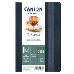 Carnet Art book 14 x 21,6 cm C à grain 224g/m² 32 feuilles - Canson