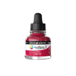 Encre acrylique System 3 Cramoisi 29,5 ml - Daler Rowney