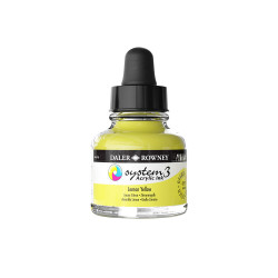 Encre acrylique System 3 Jaune citron 29,5 ml - Daler Rowney