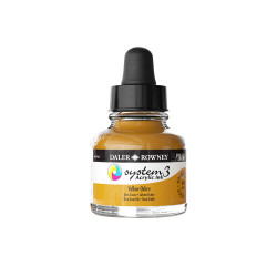 Encre acrylique System 3 Ocre jaune 29,5 ml - Daler Rowney