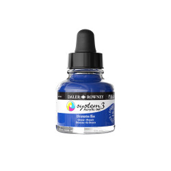 Encre acrylique System 3 Outremer 29,5 ml - Daler Rowney