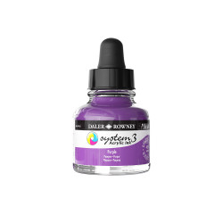 Encre acrylique System 3 Pourpre 29,5 ml - Daler Rowney