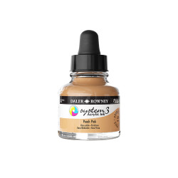 Encre acrylique System 3 Rose peche 29,5 ml - Daler Rowney