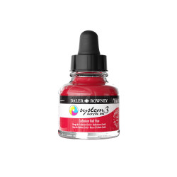 Encre acrylique System 3 Rouge cadmium 29,5 ml - Daler Rowney