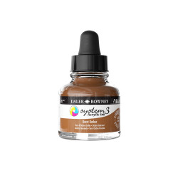 Encre acrylique System 3 Terre ombre brûlée 29,5 ml - Daler Rowney