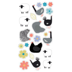 Puffy stickers Saute-mouton - Artemio