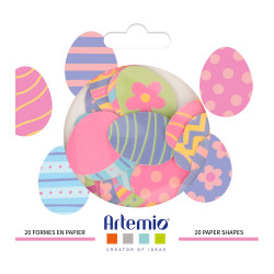 Œufs de Pâques en papier - Artemio