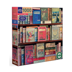 Puzzle Vintage Library 1000 pièces - Eeboo