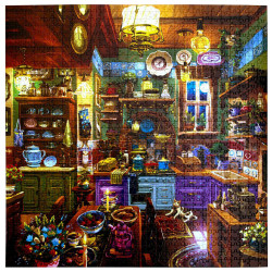 Puzzle Midnight Kitchen 1000 pièces - Eeboo