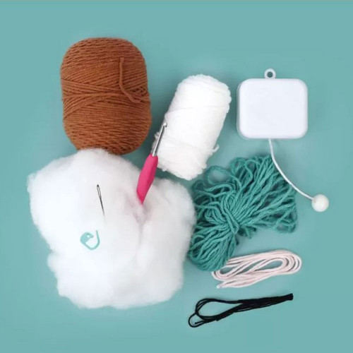 Kit crochet Amigurumi Loutre musicale - Graine créative