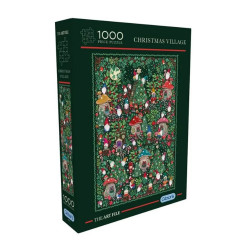 Puzzle 1000 pièces Christmas Village - Gibsons