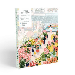 Peinture par numéro Petit pinceau Flower Market - La petite épicerie