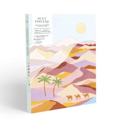 Peinture par numéro Petit pinceau Sahara - La petite épicerie