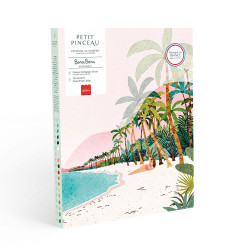 Peinture par numéro Petit pinceau Bora Bora - La petite épicerie