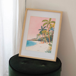 Peinture par numéro Petit pinceau Bora Bora - La petite épicerie