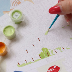 Peinture par numéro Petit pinceau Un printemps à Paris - La petite épicerie