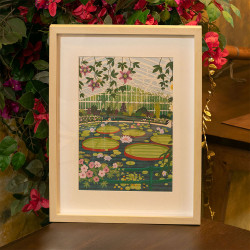 Peinture par numéro Petit pinceau Waterlily Glasshouse - La petite épicerie
