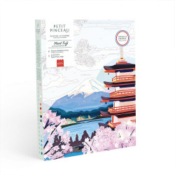 Peinture par numéro Petit pinceau Mont Fuji - La petite épicerie