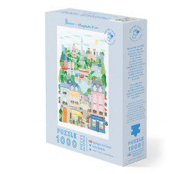 Puzzle 1000 pièces Paris -  La petite épicerie