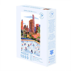 Puzzle 1000 pièces Skating in New York -  La petite épicerie