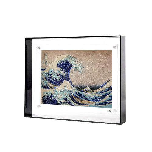 Puzzle acrylique The great wave off Kanagawa 109 pièces - TOI World