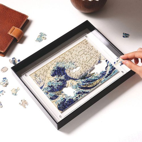 Puzzle acrylique The great wave off Kanagawa 109 pièces - TOI World